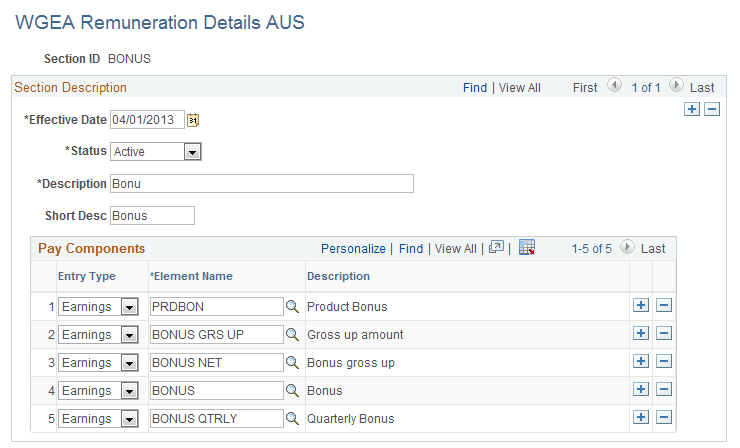 WGEA Remuneration Details AUS page (Bonus) WGEA Remuneration Details AUS page (Bonus)