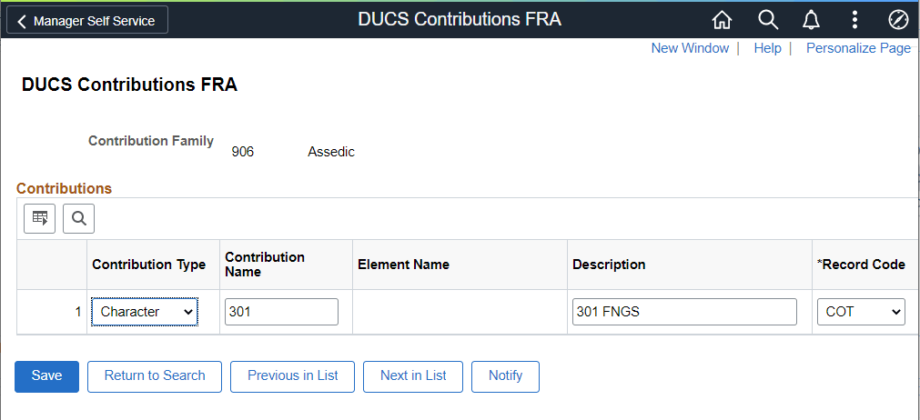 DUCS Contributions FRA page