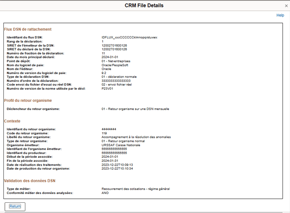 CRM File Details