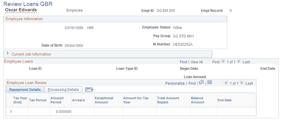 Review Loans GBR page