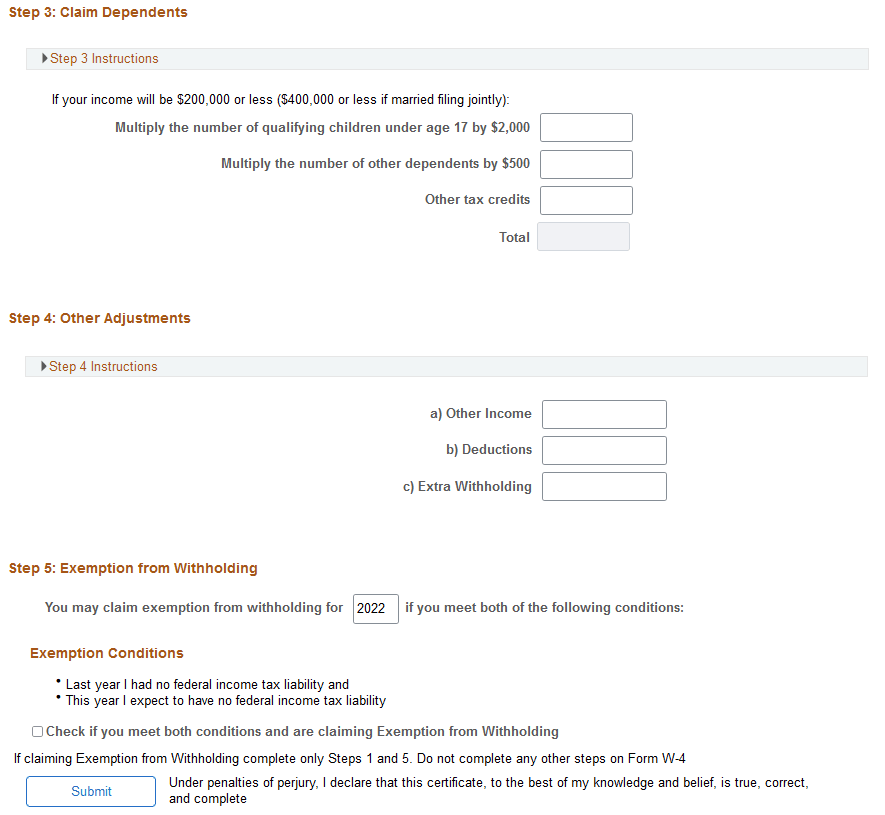 W-4P Employee's Withholding Certificate for Periodic Pension or Annuity Payments page (2 of 2)