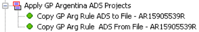 Examples of Change Assistant jobs that copy GP rules package data between databases Examples of Change Assistant jobs that copy GP rules package data between databases
