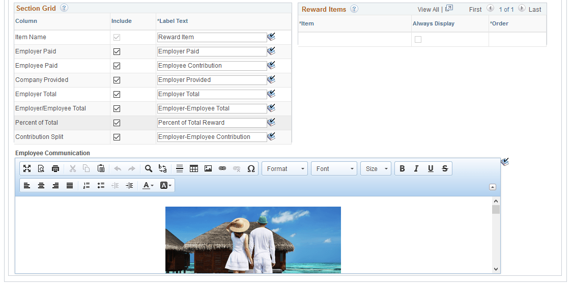 Define Template page (2 of 2) Define Template page (2 of 2)