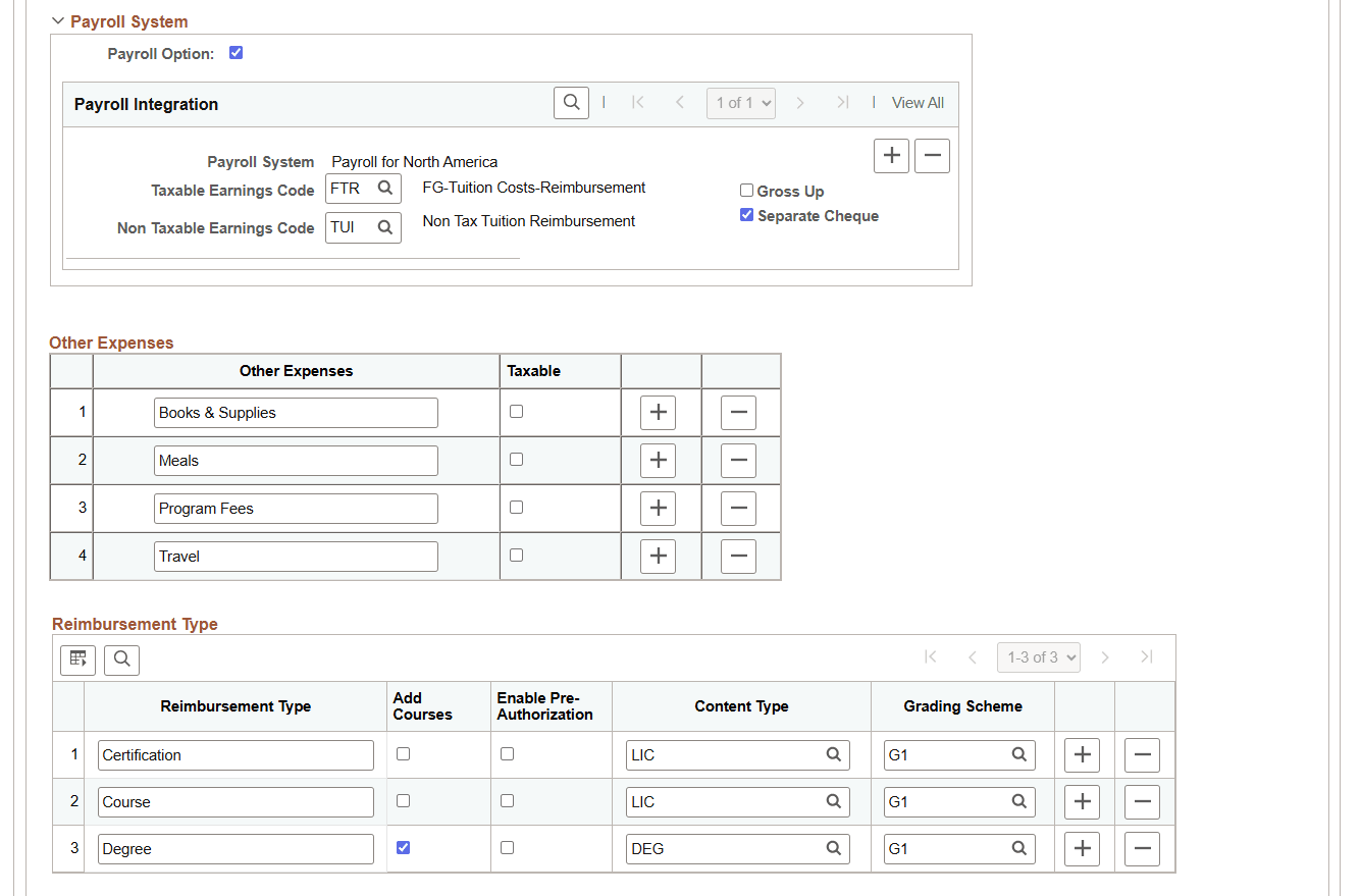Company Level Configuration page (2 of 3) Company Level Configuration page (2 of 3)