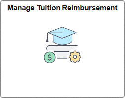 Manage Tuition Reimbursement tile Manage Tuition Reimbursement tile