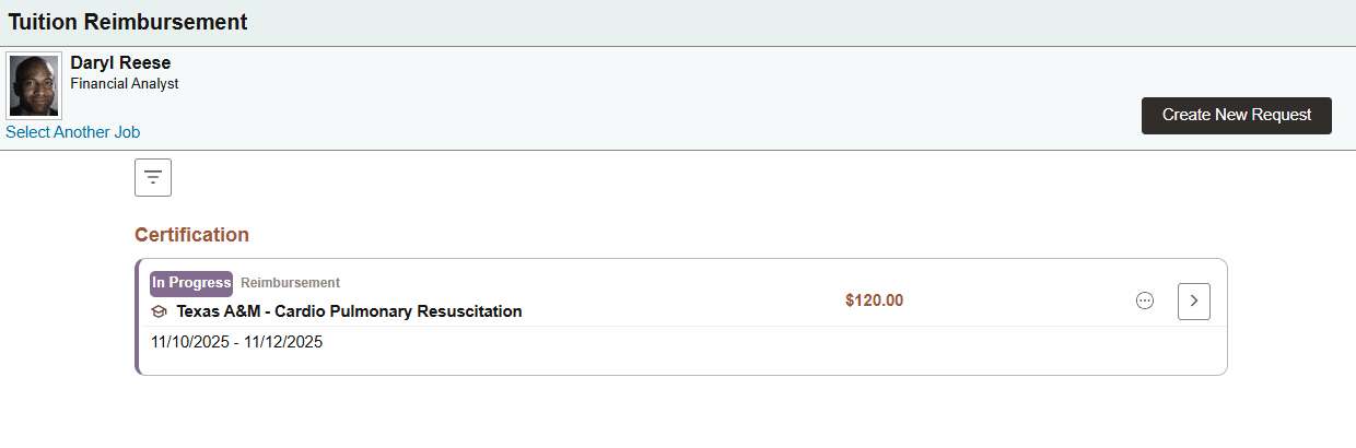 Tuition Reimbursement (landing) page Tuition Reimbursement (landing) page