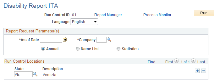 Disability Report ITA page Disability Report ITA page