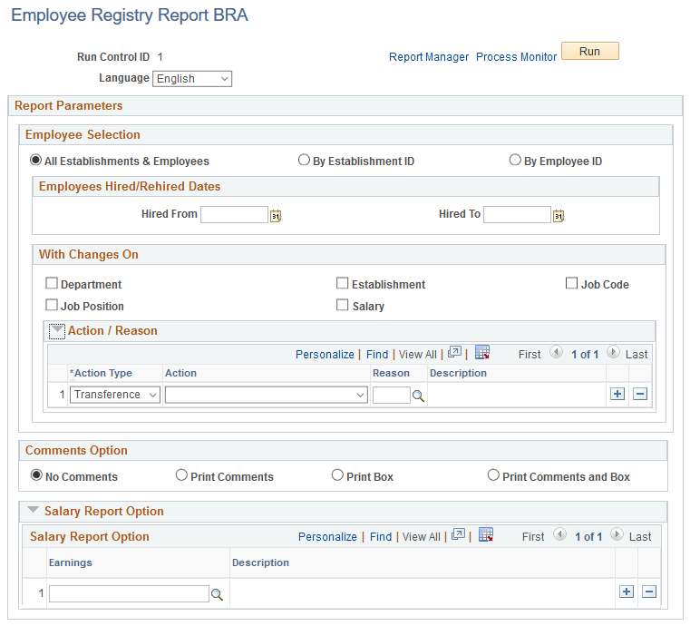Employee Registry Report BRA page Employee Registry Report BRA page