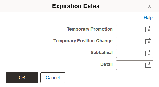 Expiration Dates page Expiration Dates page