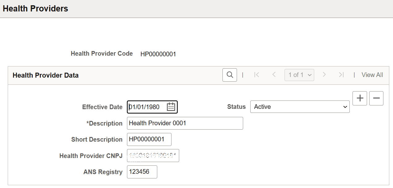 Health Providers page Health Providers page