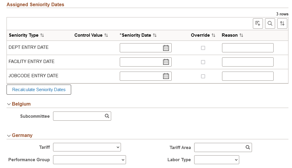 Job Data Page - Labor Information Section (2 of 3) Job Data Page - Labor Information Section (2 of 3)