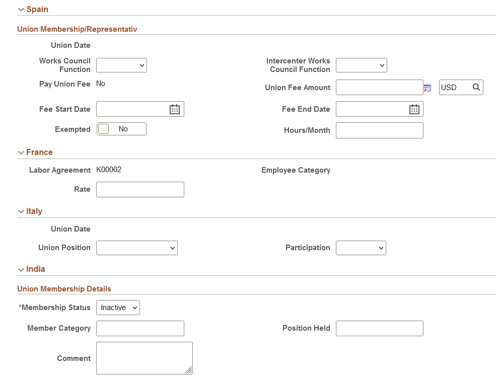 Job Data Page - Labor Information Section (3 of 3) Job Data Page - Labor Information Section (3 of 3)