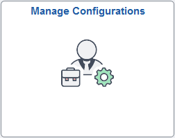 Manage Configurations Tile Manage Configurations Tile