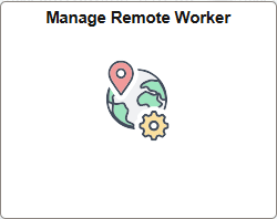 Manage Remote Worker tile (for the administrator)