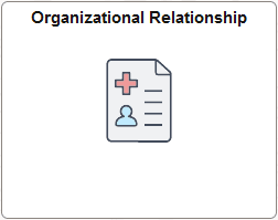 Organizational Relationship tile Organizational Relationship tile