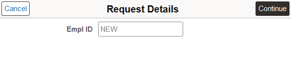 Request Details page from the Add Person tile Request Details page from the Add Person tile