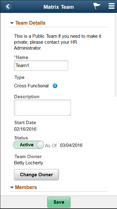 (Smartphone) Matrix Team page (1 of 2) (Smartphone) Matrix Team page (1 of 2)