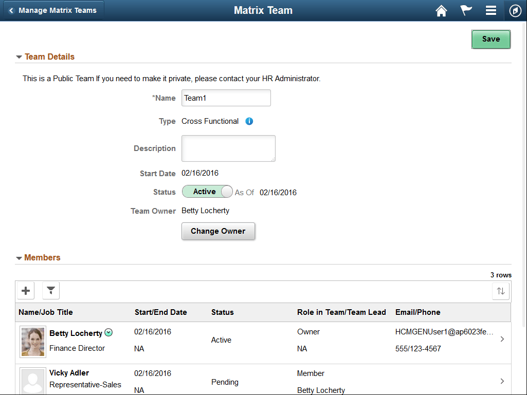 (Tablet) Matrix Team page (Tablet) Matrix Team page