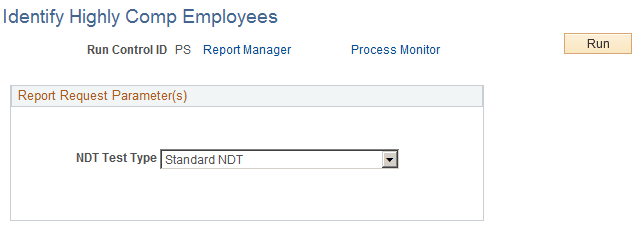 Identify Highly Comp Employees page Identify Highly Comp Employees page