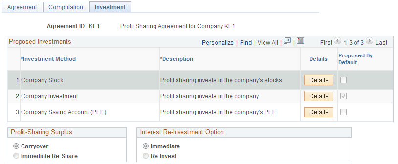 Investment page Investment page