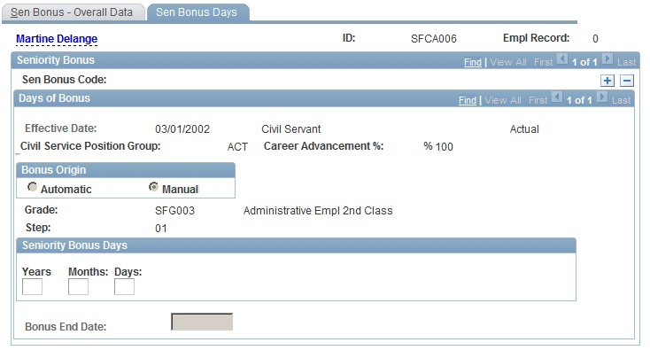 Sen Bonus Days page Sen Bonus Days page