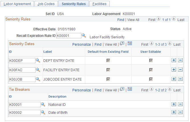 Seniority Rules page Seniority Rules page
