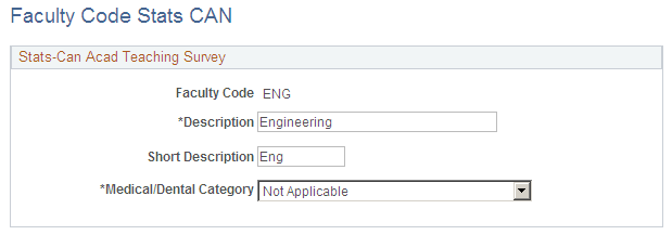 Faculty Code Stats CAN page Faculty Code Stats CAN page
