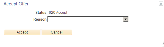 Accept Offer page Accept Offer page