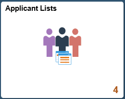 Applicant Lists Tile Applicant Lists Tile