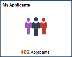 My Applicants Tile My Applicants Tile