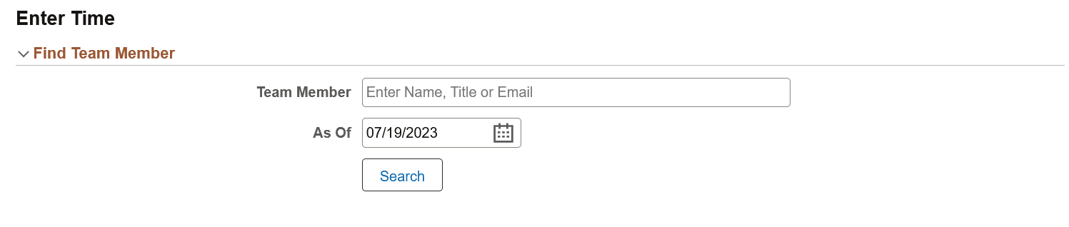 Find Team Member Find Team Member