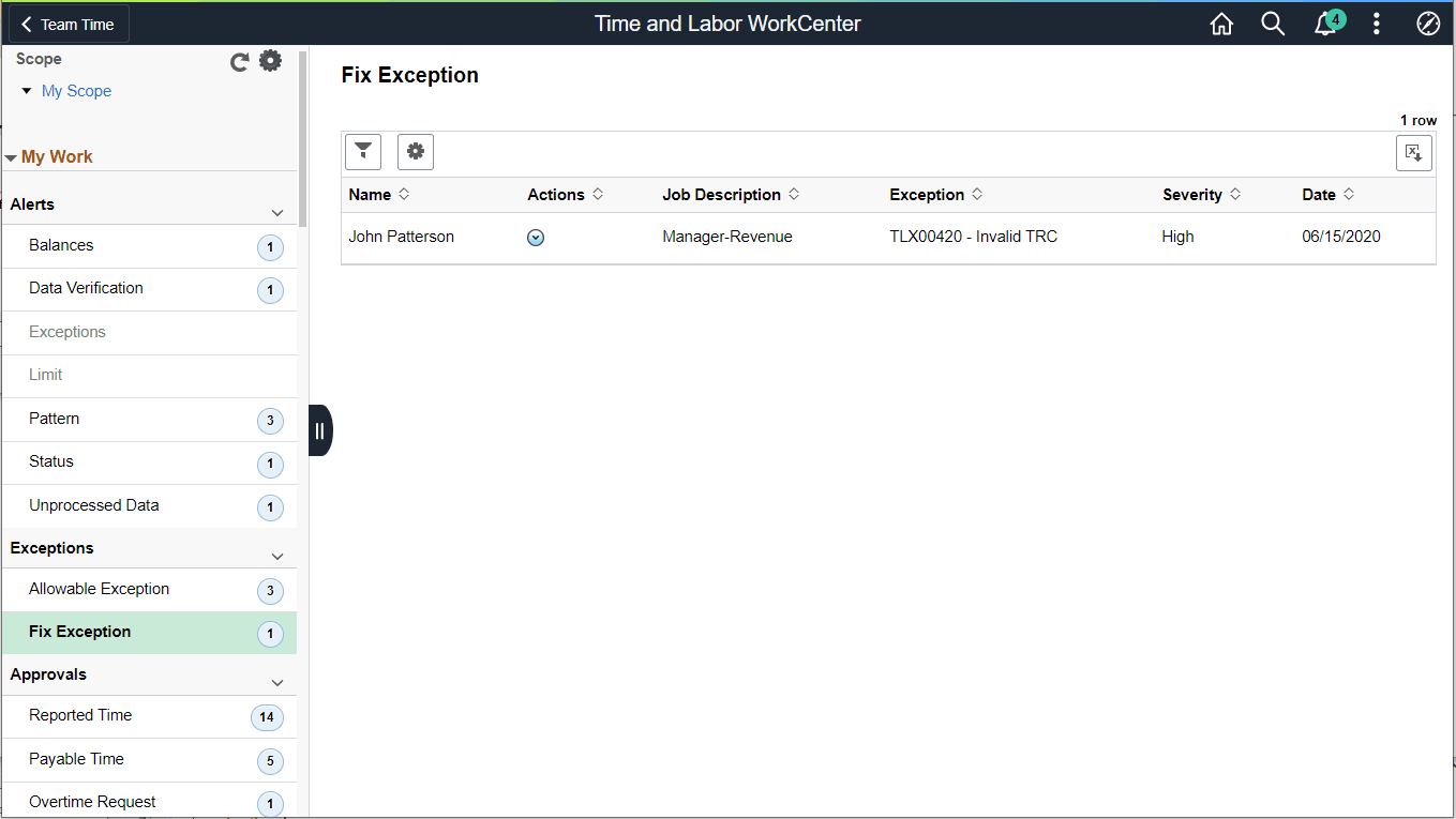 Fix Exception Page Fix Exception Page