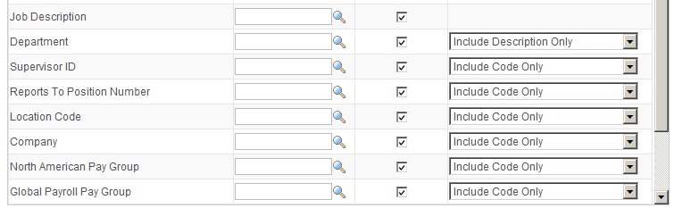 Manager Search Options page (2 of 2) Manager Search Options page (2 of 2)