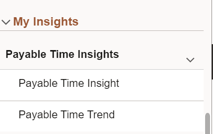 My insights link My insights link