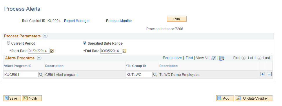 Process Alerts Process Alerts