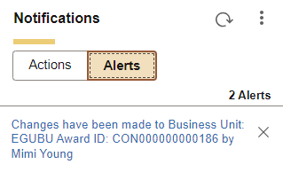 Alert Notification Alert Notification