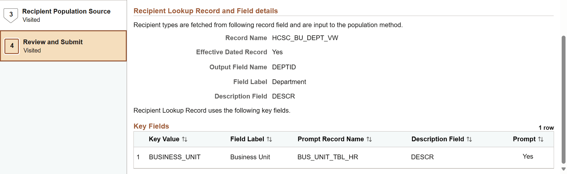 Review and Submit page (2 of 2) Review and Submit page (2 of 2)