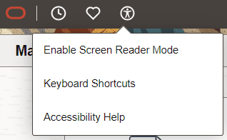 Accessibility Help Items