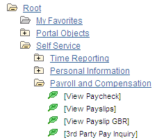 Example of a tree in an HTML area Example of a tree in an HTML area