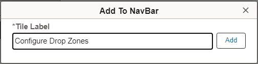 Add to NavBar Add to NavBar