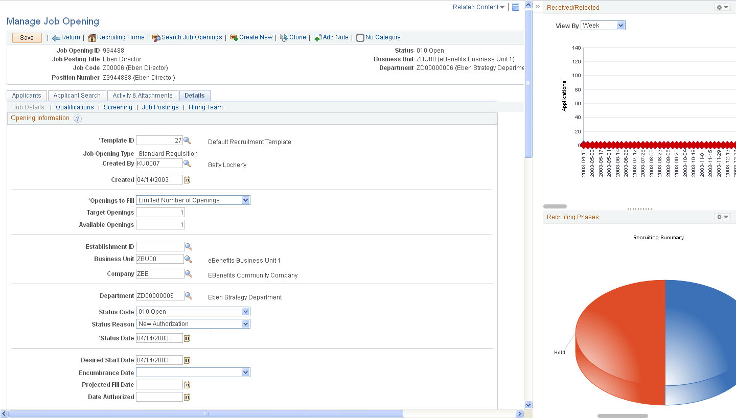 Transaction page showing the Related Content frame at the right Transaction page showing the Related Content frame at the right