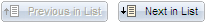 Enabled and disabled buttons