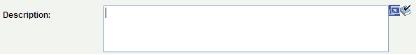 Long edit box showing Display in Modal Window and Spell Check buttons Long edit box showing Display in Modal Window and Spell Check buttons