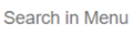 Search Input field