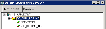 XML File Layout XML File Layout
