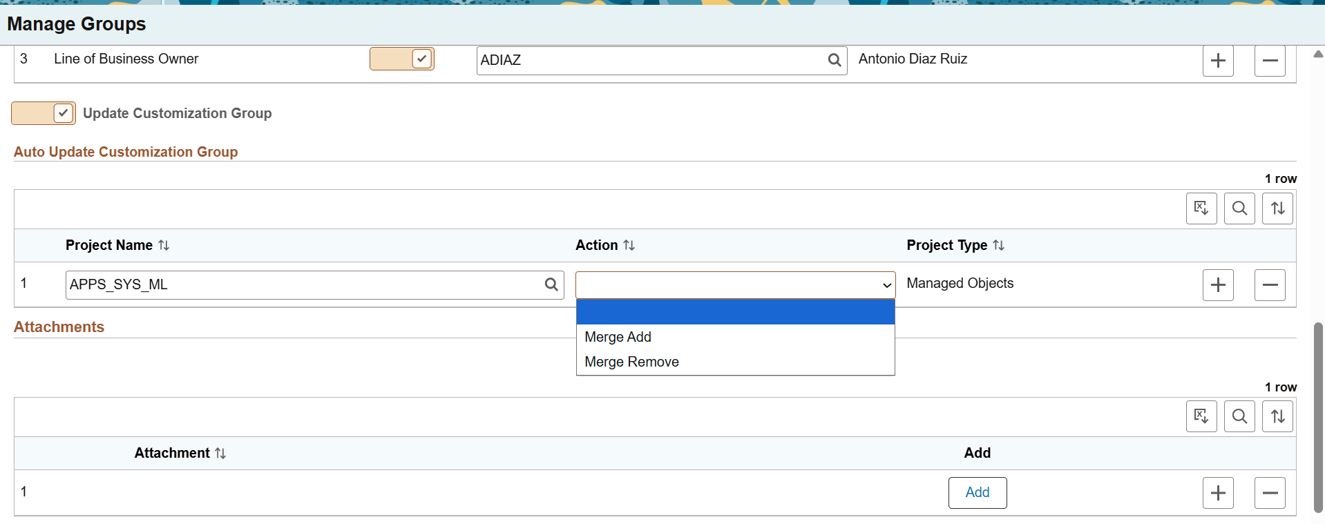 Manage Customizations Using MO Objects Manage Customizations Using MO Objects