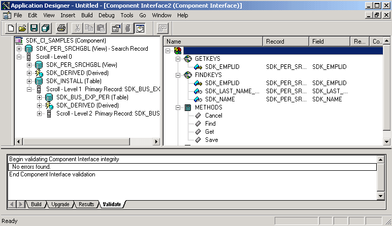 PeopleSoft Application Designer PeopleSoft Application Designer
