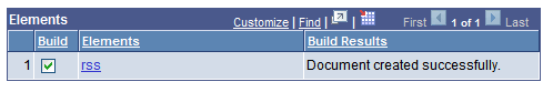 Create Document from Schema page Create Document from Schema page