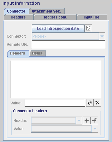 Connector tab Connector tab