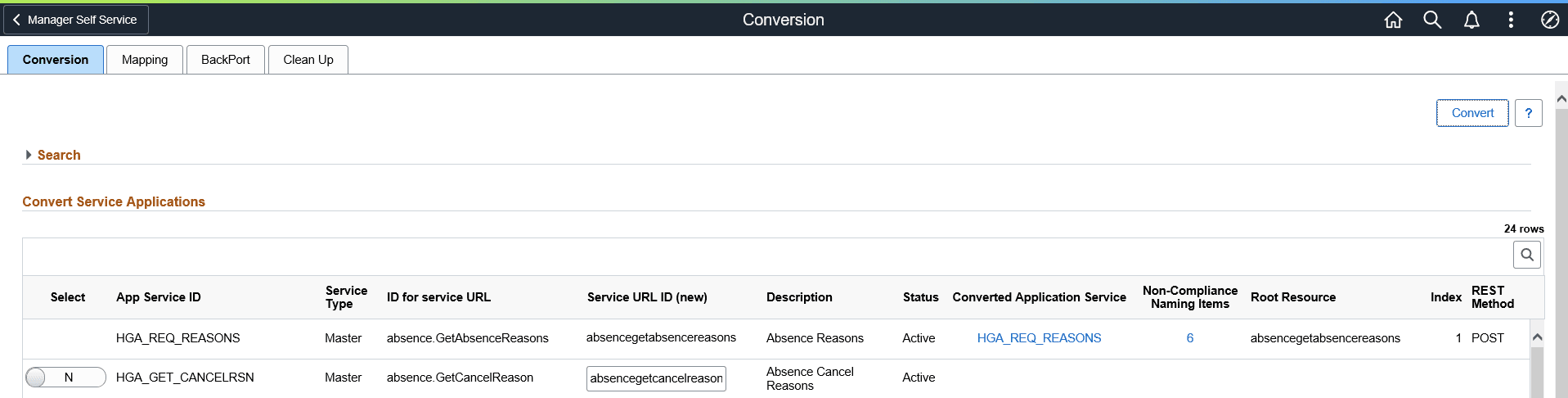 Chatbot Conversion page